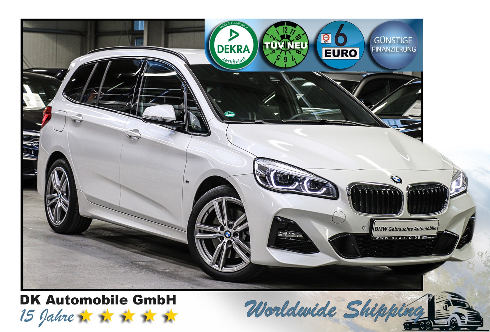 BMW 218d xDrive Gran Tourer Sport-Aut///M SPORT/LED