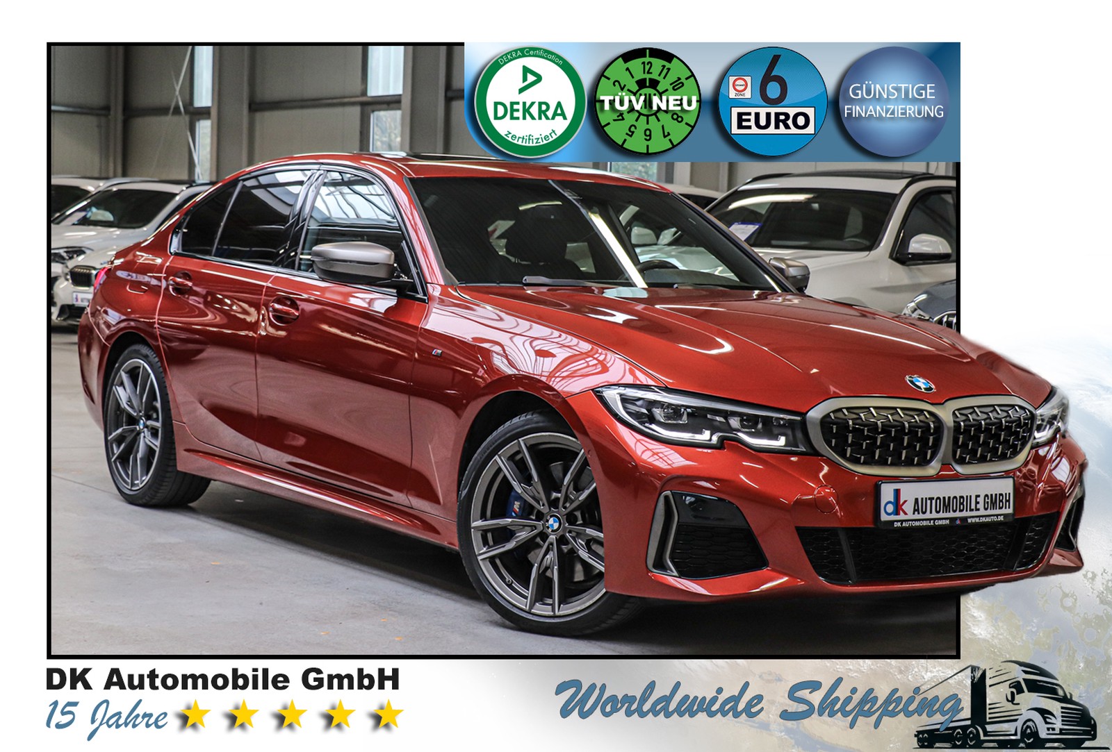 BMW M340i xDrive Sport-Aut/DEUTSCH/KAMERA/GLASDACH