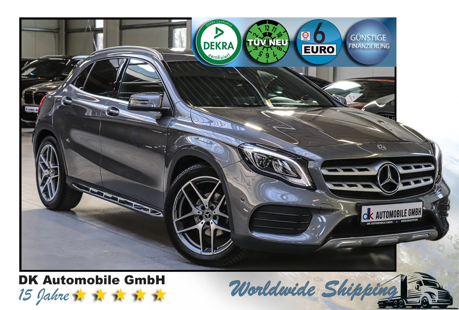Mercedes-Benz GLA 200/SPORTPAKET AMG/DACHRELING/LED/DAB/NAVI/