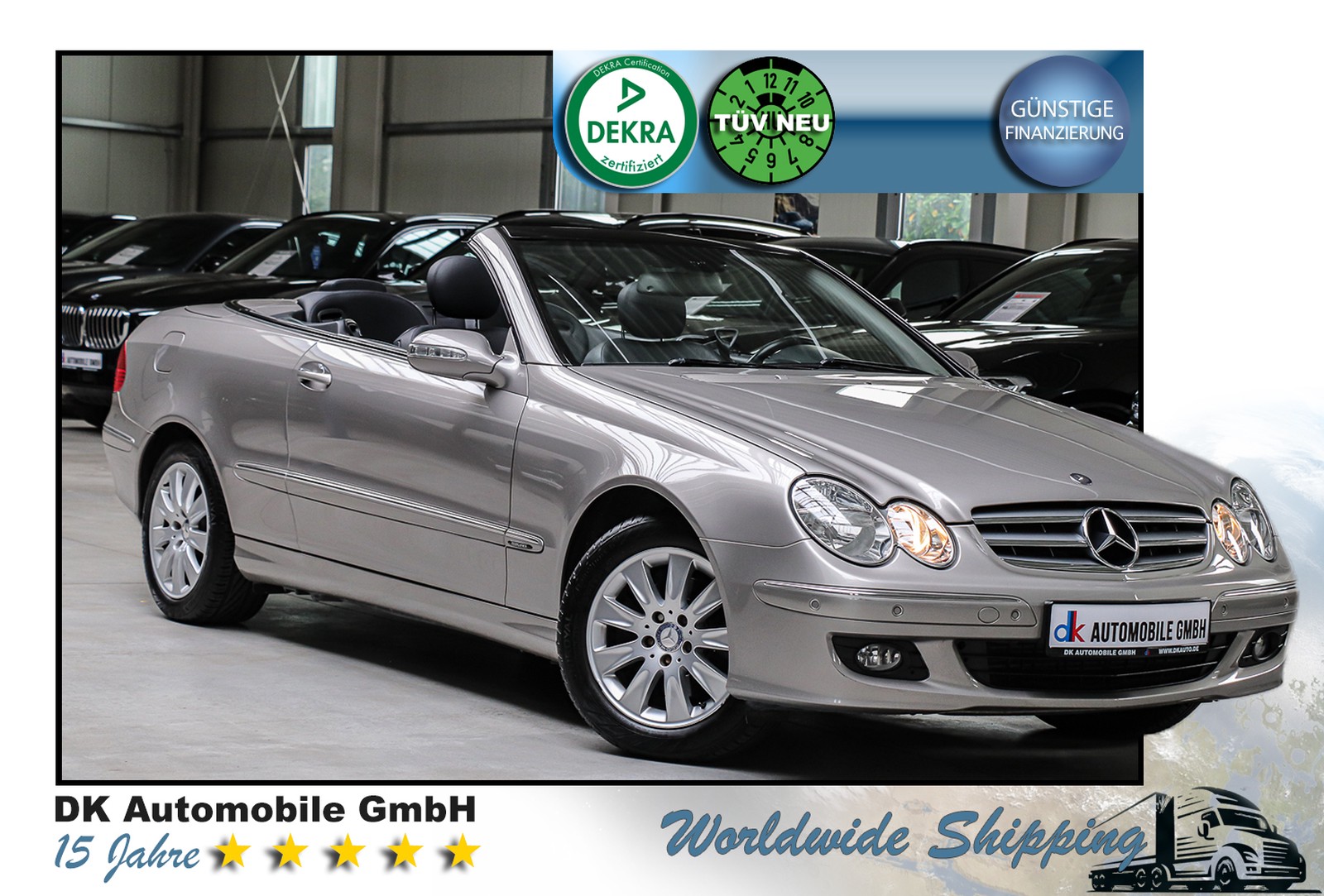 Mercedes-Benz CLK 200 Kompressor KE18ML Aut./ELEGANCE/PDC/KlIMA/