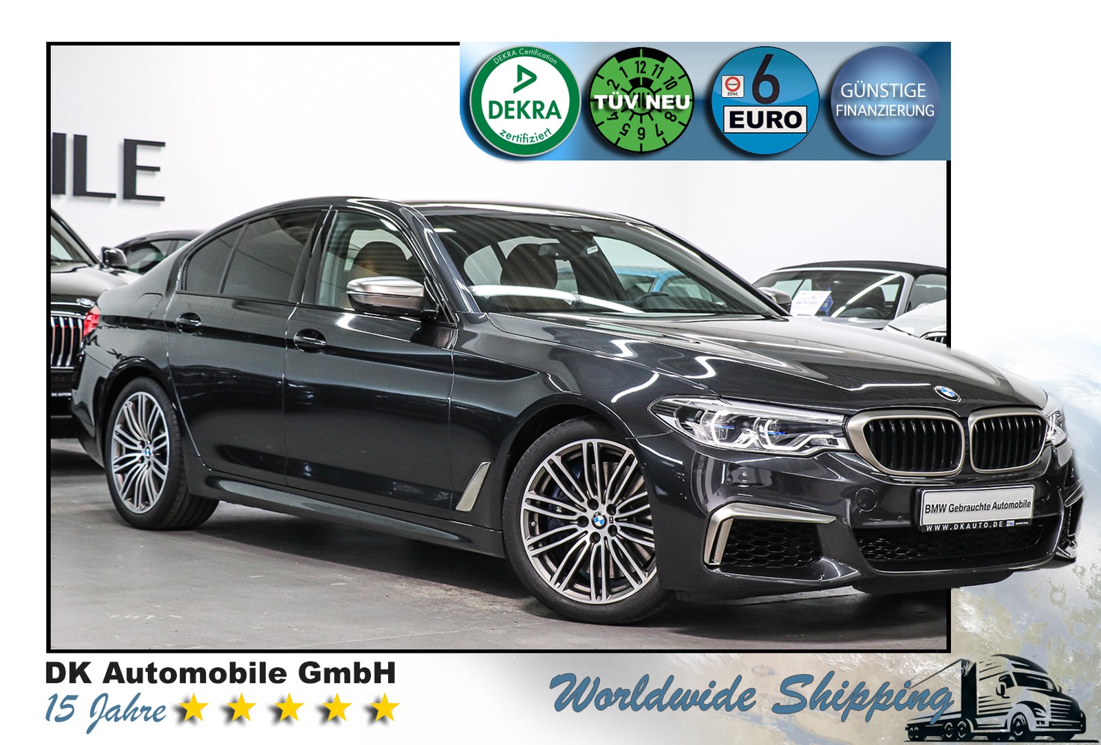 BMW M550i xDrive Sport-Aut./HARMAN/KAMERA/LASERLICHT/