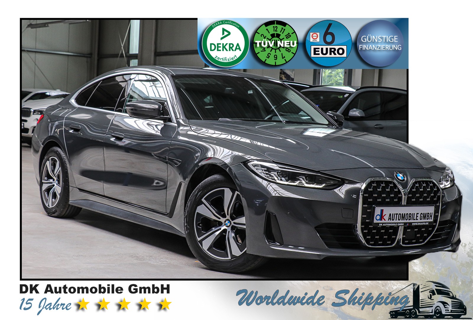 BMW 420d Gran Coupe Aut///M SPORTLENKRAD/KAMERA/DAB