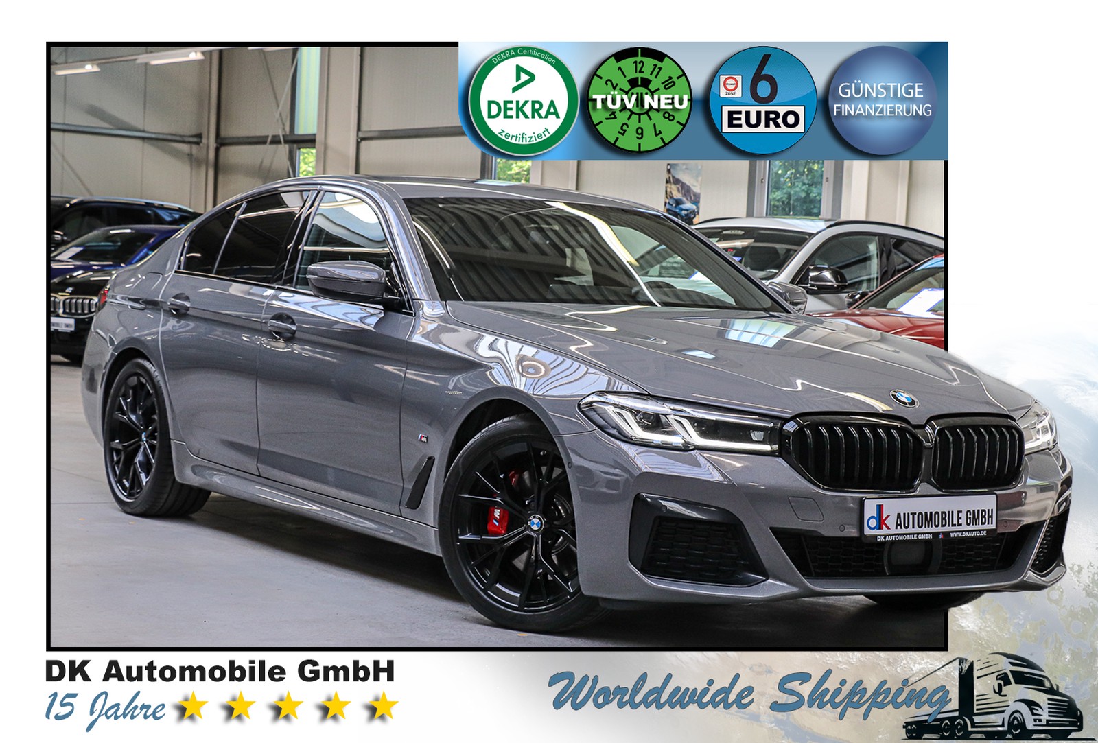 BMW 520d Mild-Hybrid///M SPORT/HUD/KAMERA/ANHÄNGER/