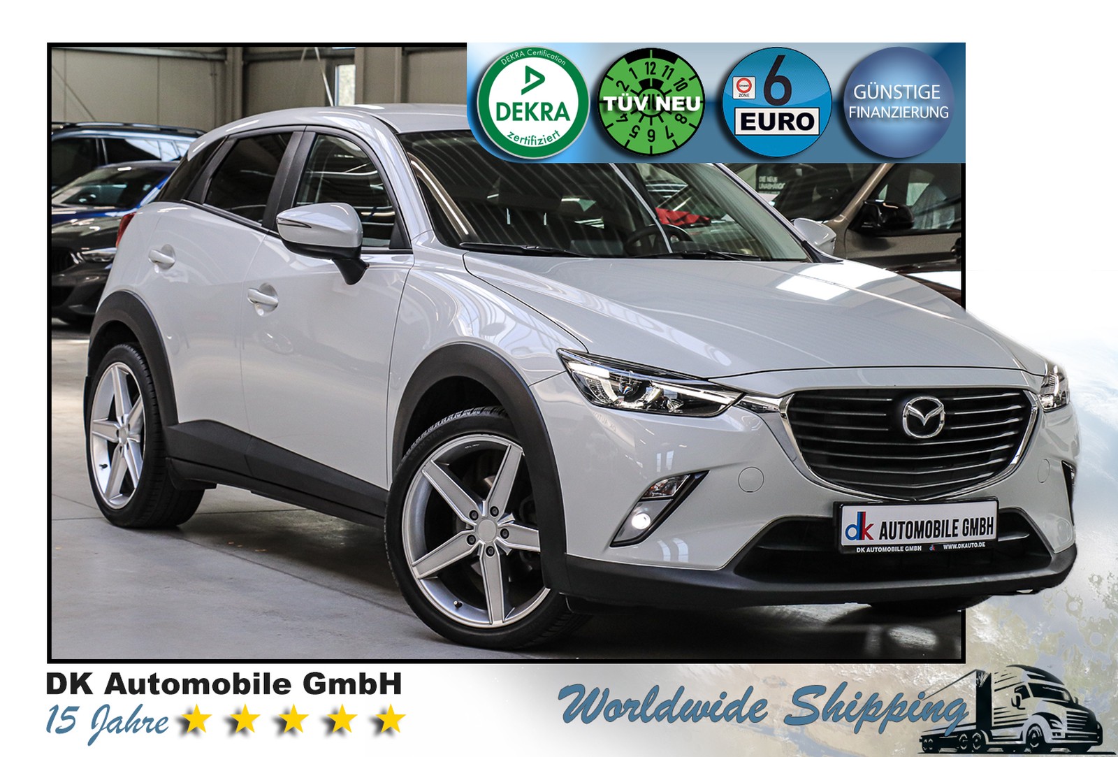 Mazda CX-3/EXCLUSIVE LINE/LED/NAVI/SPORTLENKRAD/KLIMA/
