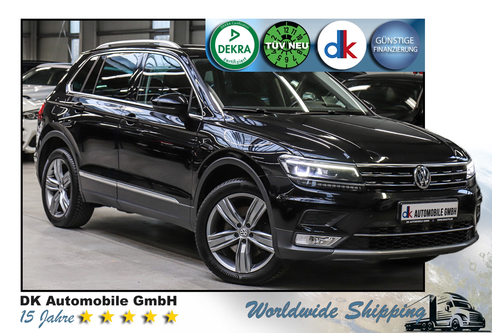 Volkswagen Tiguan Highline BMT 4Motion/KAMERA/LED/ANHÄNGER/