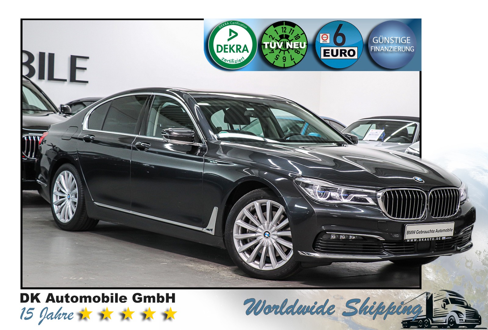 BMW 740d xDrive Aut/HARMAN/LASERLICHT/KAMERA/KOMFORT/