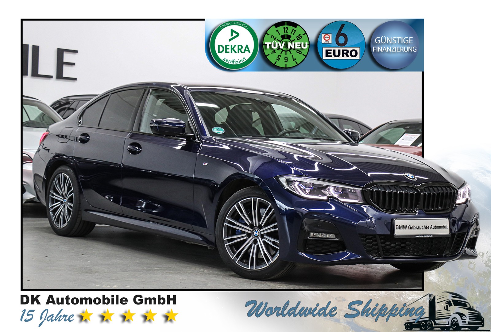BMW 330d xDrive Sport-Aut///M SPORT/LASERLICHT/ALARM