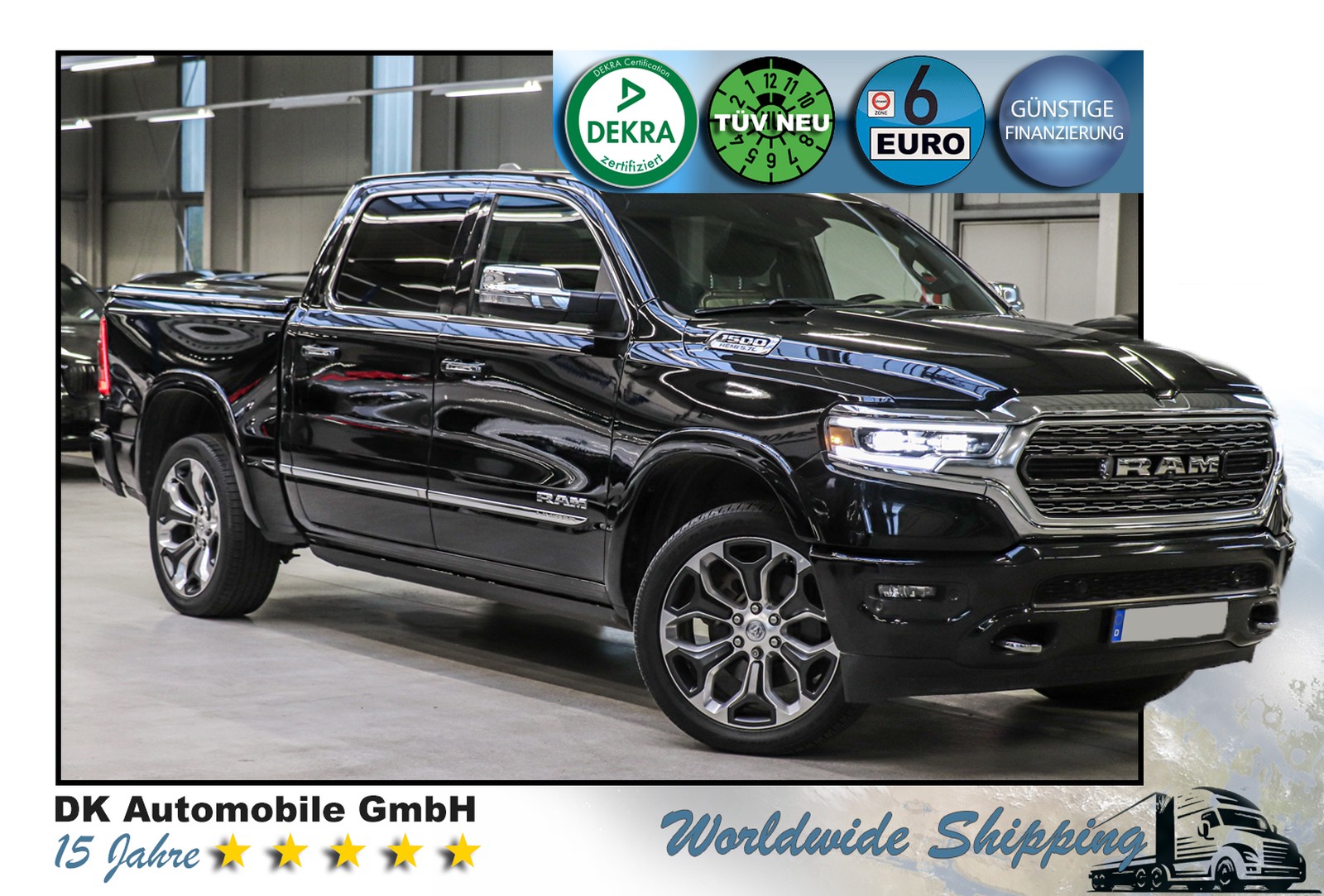 Dodge RAM 1500 LIMITED 4x4/KAMERA 360/HARMAN/PANORAMA/
