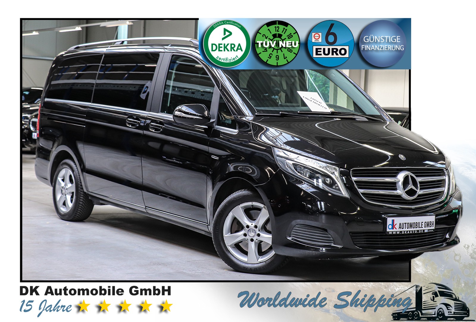 Mercedes-Benz V 250 CDI/BT/d AVANTGARDE/LANG/KAMERA/DACHRELING