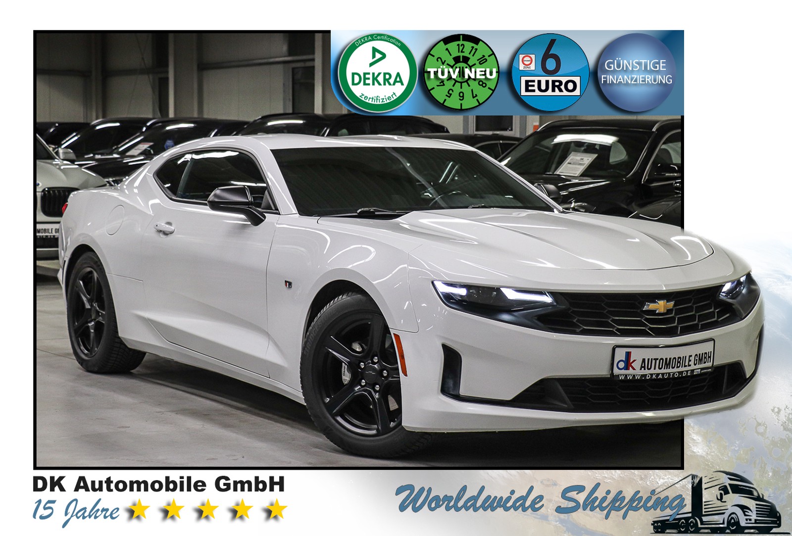 Chevrolet Camaro 2.0L Turbo Coupé/SPORT/KAMERA/