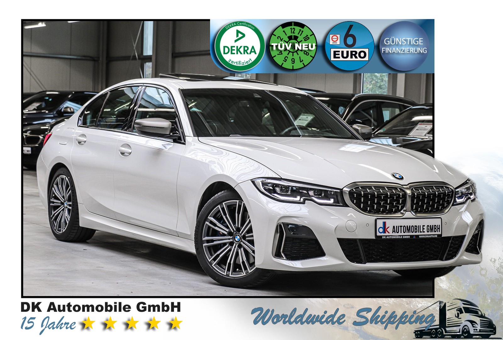 BMW M340i Limousine Sport-Aut/KAMERA/HEAD UP/GLASDACH/