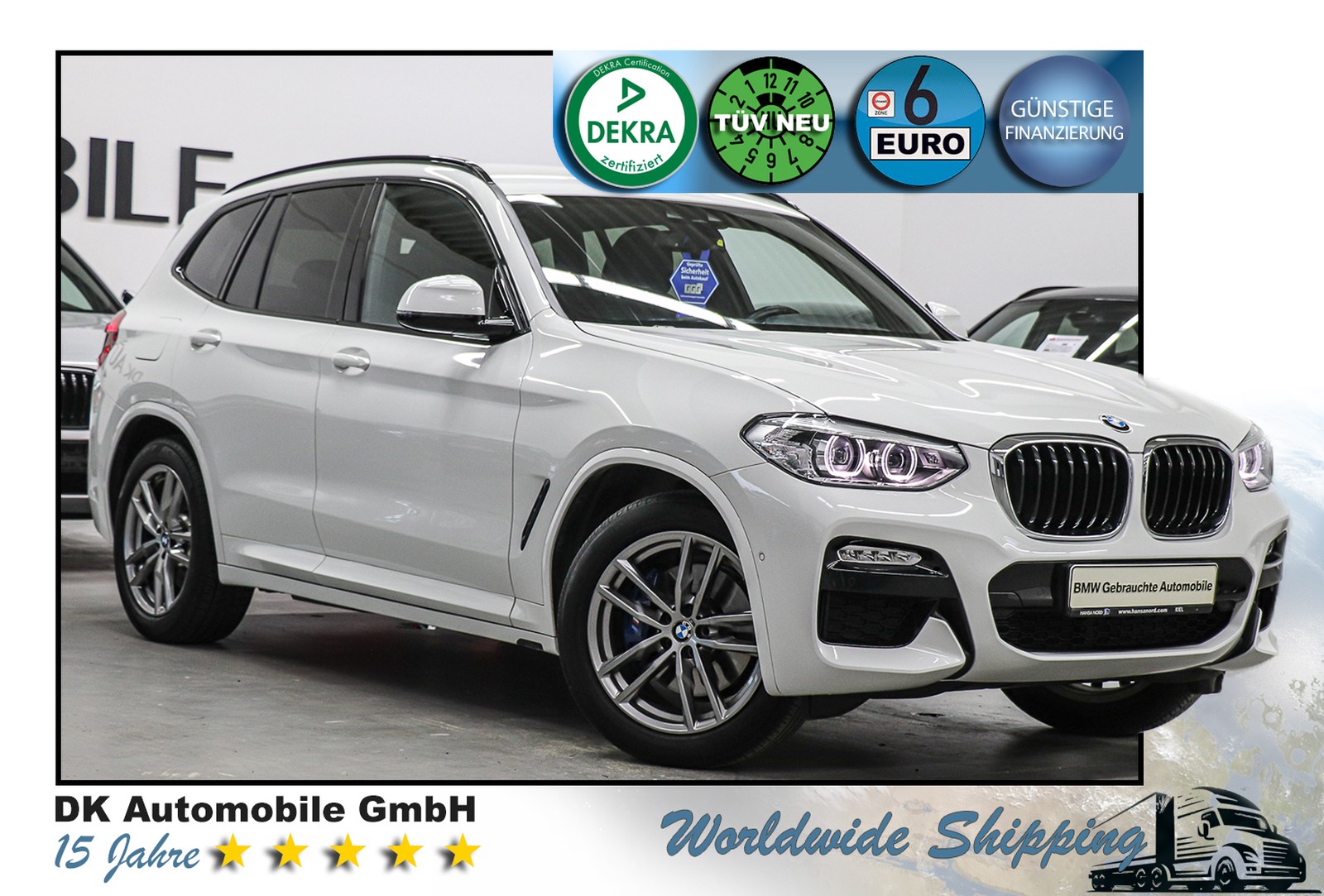 BMW X3 xDrive30d Sport-Aut///M SPORT/KAMERA/DACHRELING/