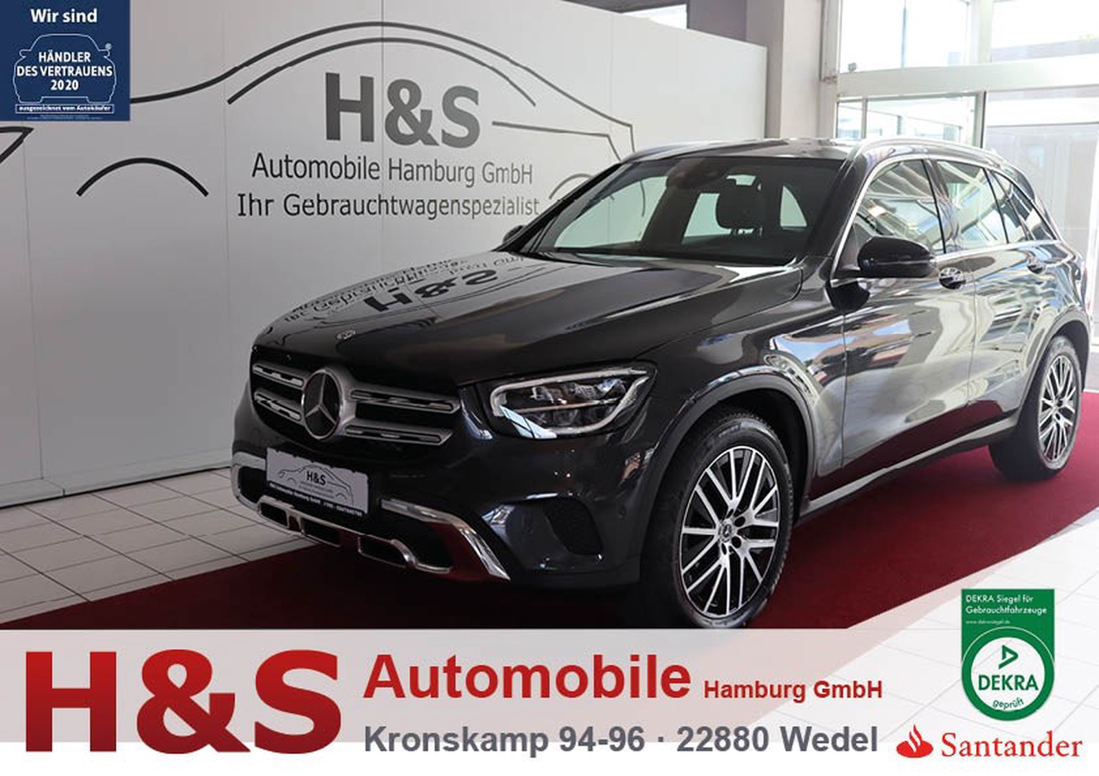 Mercedes-Benz GLC 300 d 4Matic 9G-TRONIC gebraucht kaufen in Wedel ...
