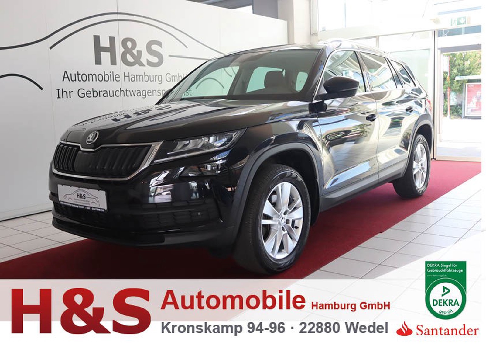 Skoda Kodiaq Style DSG 4x4 gebraucht kaufen in Hamburg Preis 32400 eur Int.Nr. HH5192 VERKAUFT