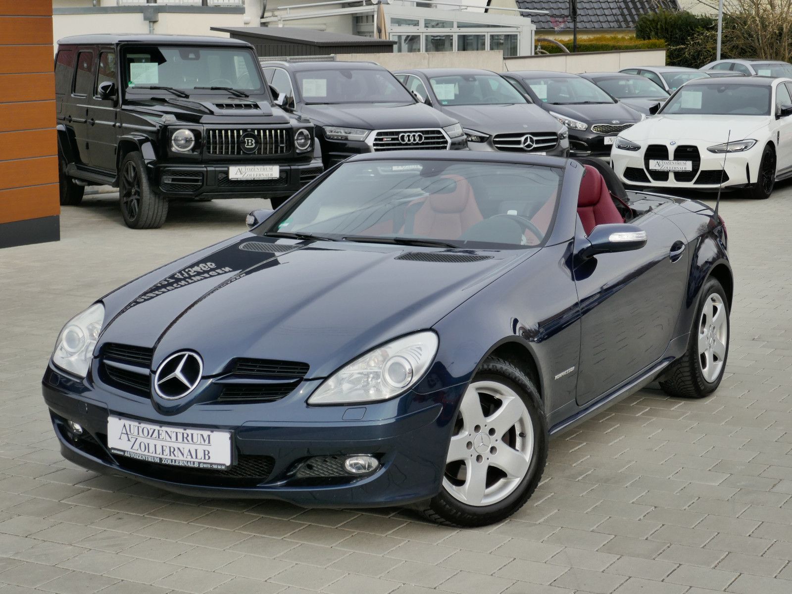 Mercedes-Benz SLK 200 Roadster *AUTOMATIK*LEDER-ROT*TOP ZUSTAN