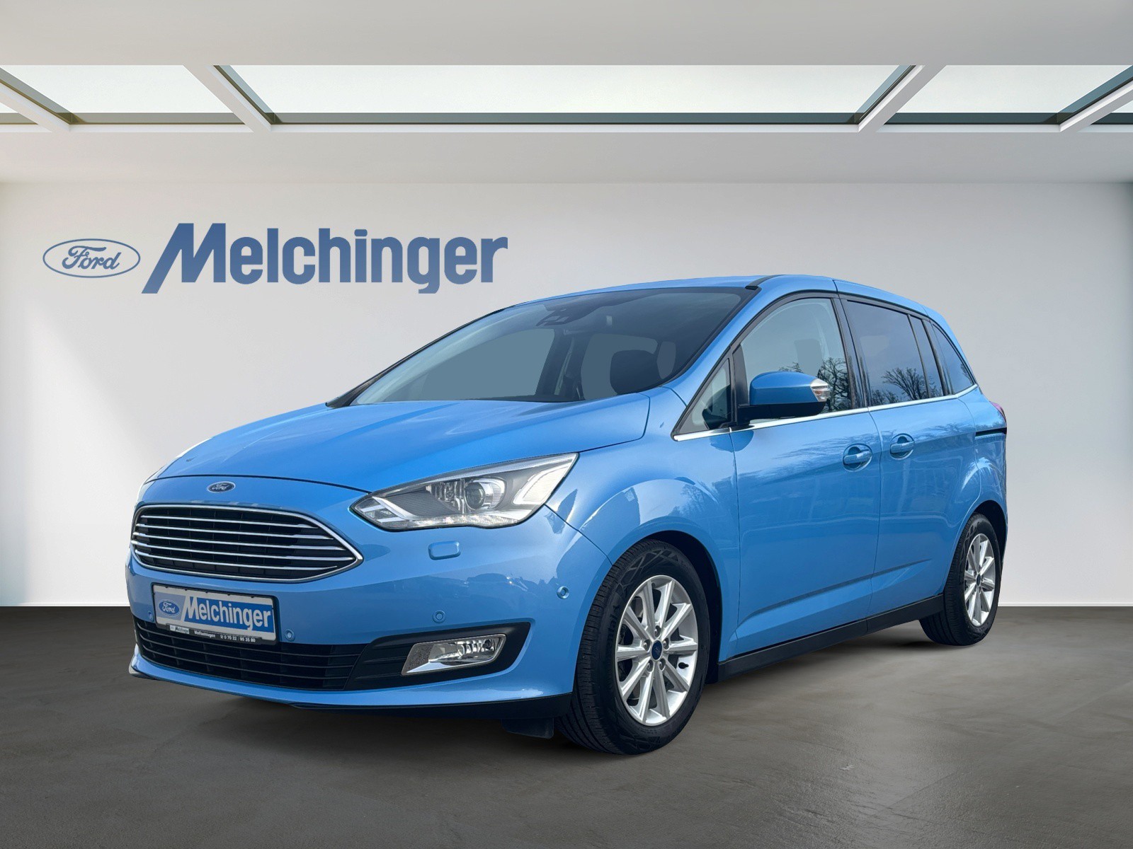Ford Grand C-MAX Titanium, Automatik,Xenon,el.Heckklappe,Navi,Winter-Paket u.v.