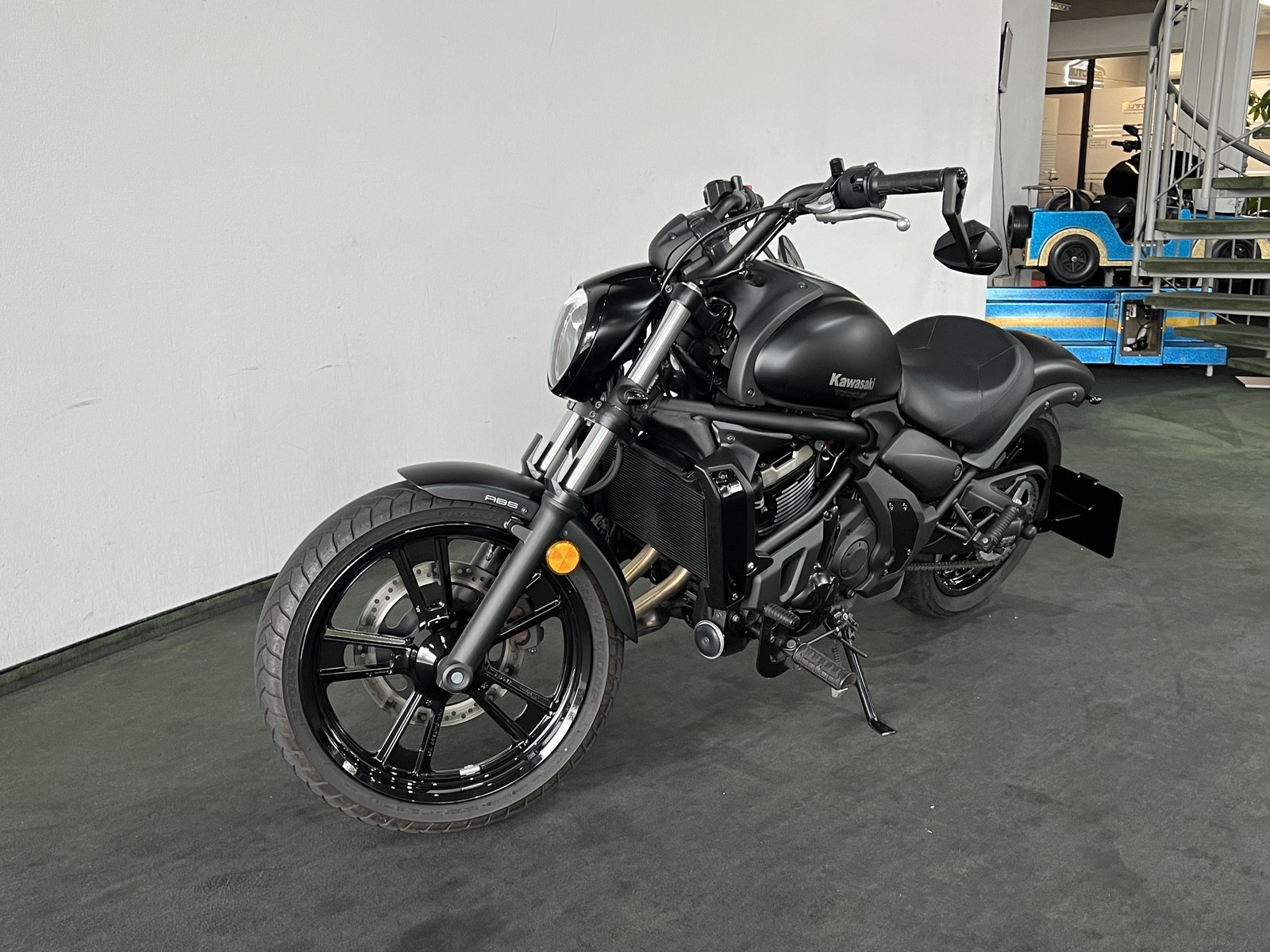 Kawasaki Vulcan S EN650 1.Hand seitl.Kennzeichenh.