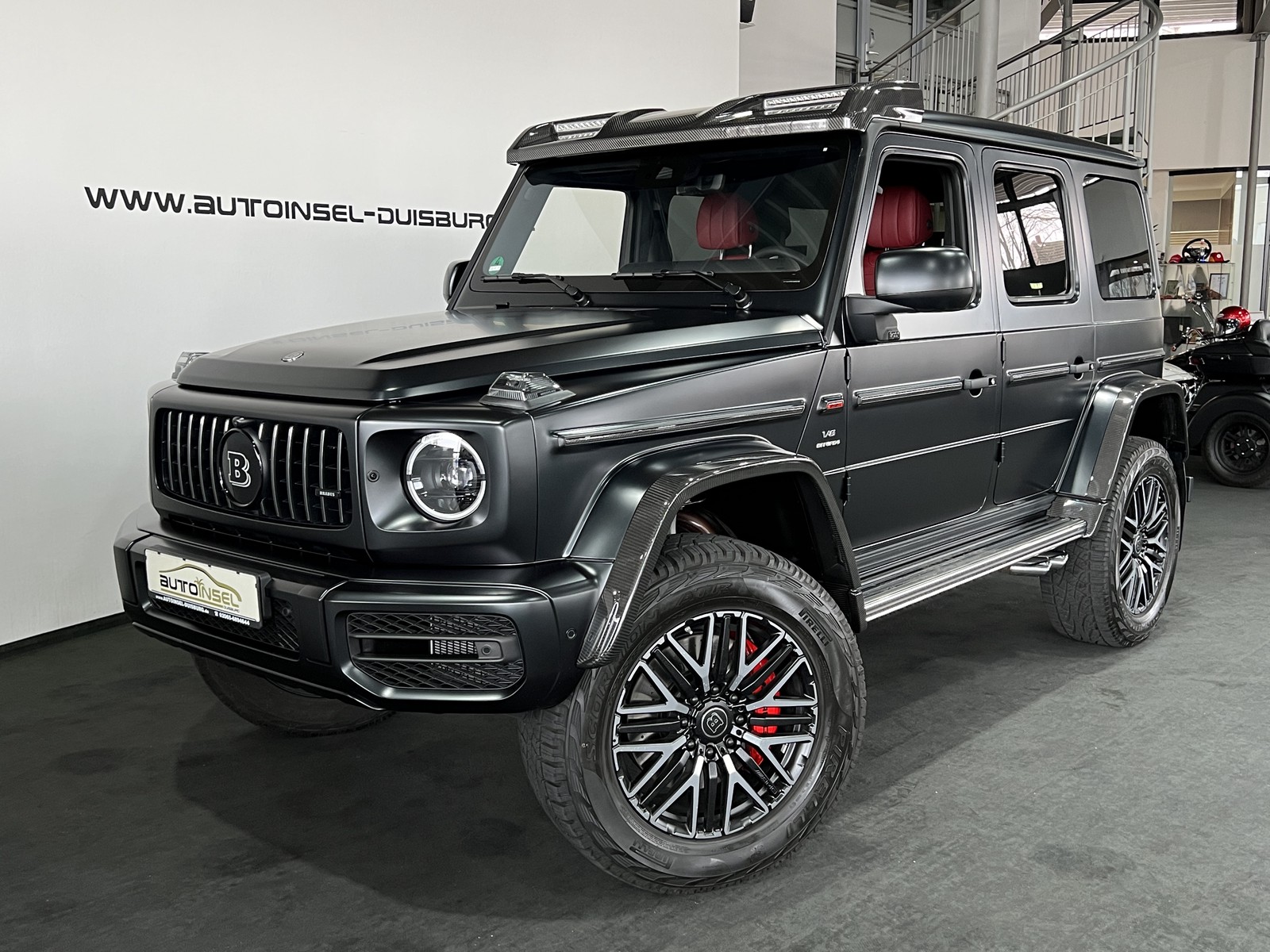Mercedes-Benz G63 AMG 4x4² NEUE ACHSE FondEntertainment BRABUS