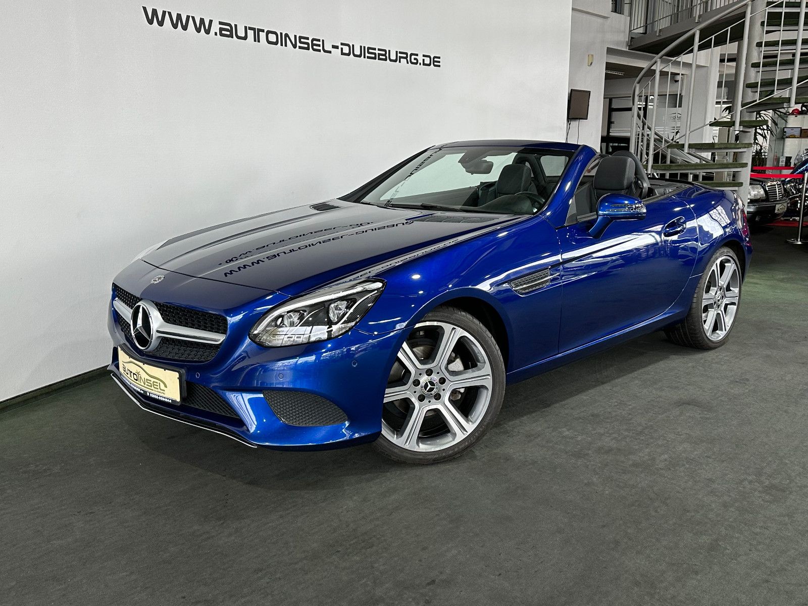 Mercedes-Benz SLC 180 Cabrio Roadster Klimaauto 1.Hand LED SHZ