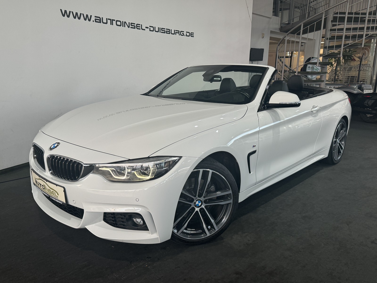BMW 420d Cabrio M-Sport HeadUp H&K Kamera LED 19"