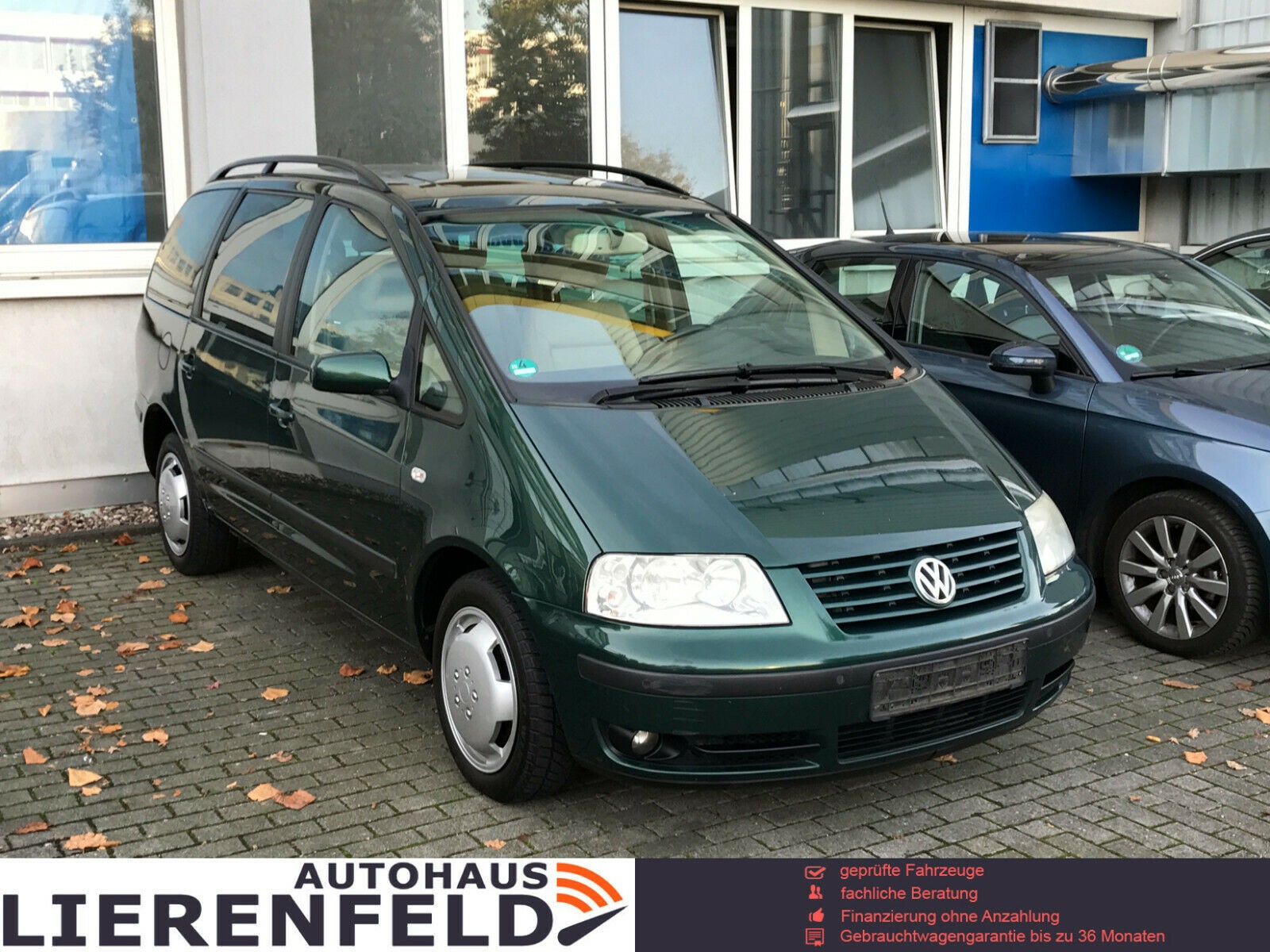 Volkswagen Sharan gebraucht Купить в Düsseldorf Цена 2490 eur - Int.Nr.:  224 Продано