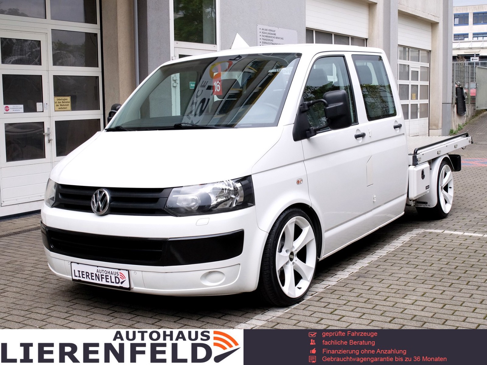 Volkswagen T5 Transporter Pritsche gebraucht kaufen in Düsseldorf Preis  12990 eur - Int.Nr.: 1814 VERKAUFT