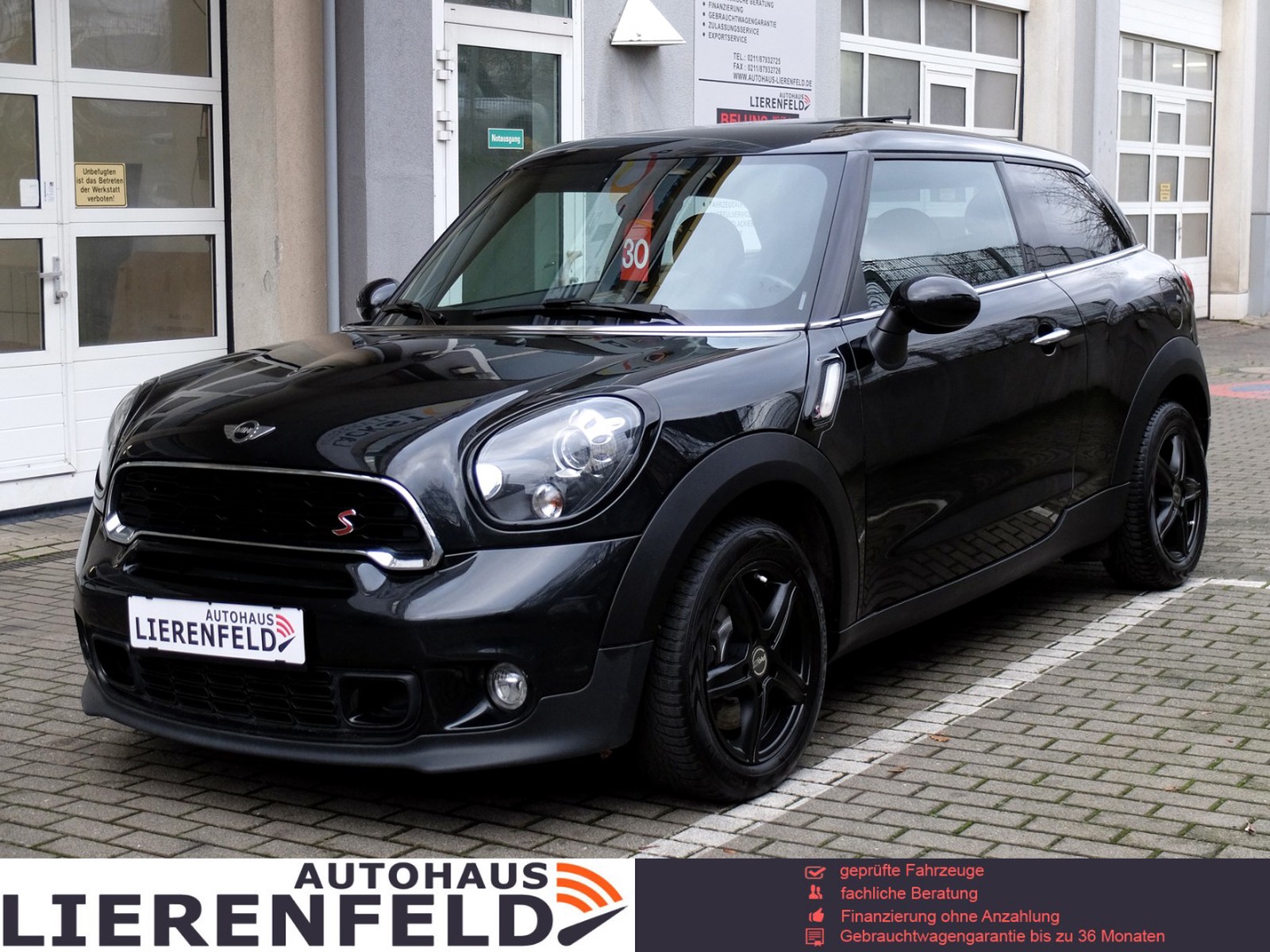 MINI Cooper S Paceman gebraucht Купить в Düsseldorf Цена 13990 eur -  Int.Nr.: 2052 Продано