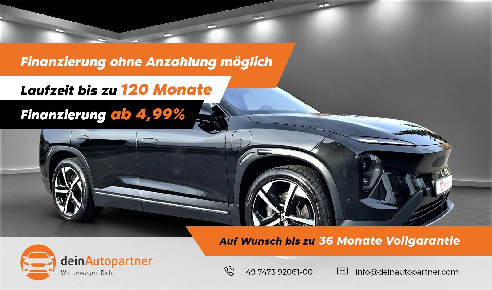 NIO EL7 360KW BaaS Vertr. Leder Navi ACC Pano UVP:80.400