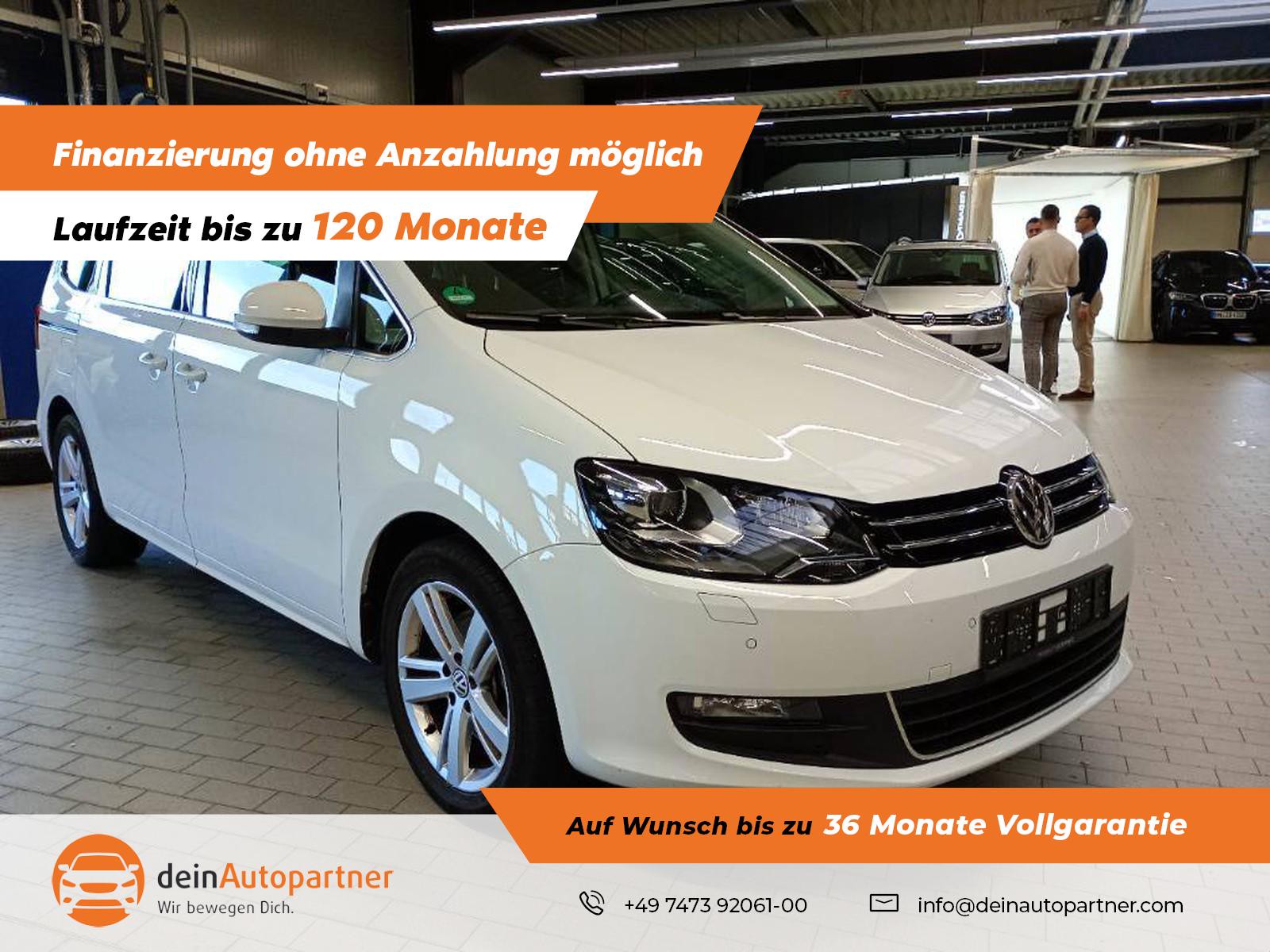 Volkswagen Sharan 1.4 TSI 7 Sitze AHK Navi Rfk StandHzg.