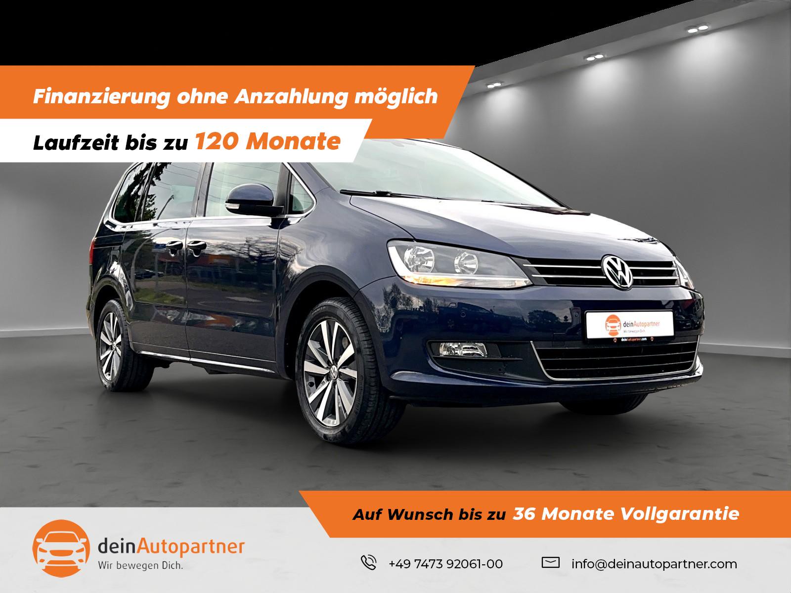 Volkswagen Sharan Comfortline 7 Si Navi AHK DSG PDC