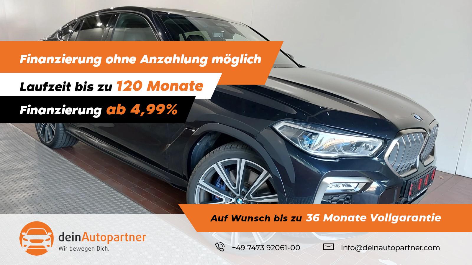 BMW X6 M50i M Sport LASER/LEDER/STHZ/PANO/AHK/HUD/ACC/LANE