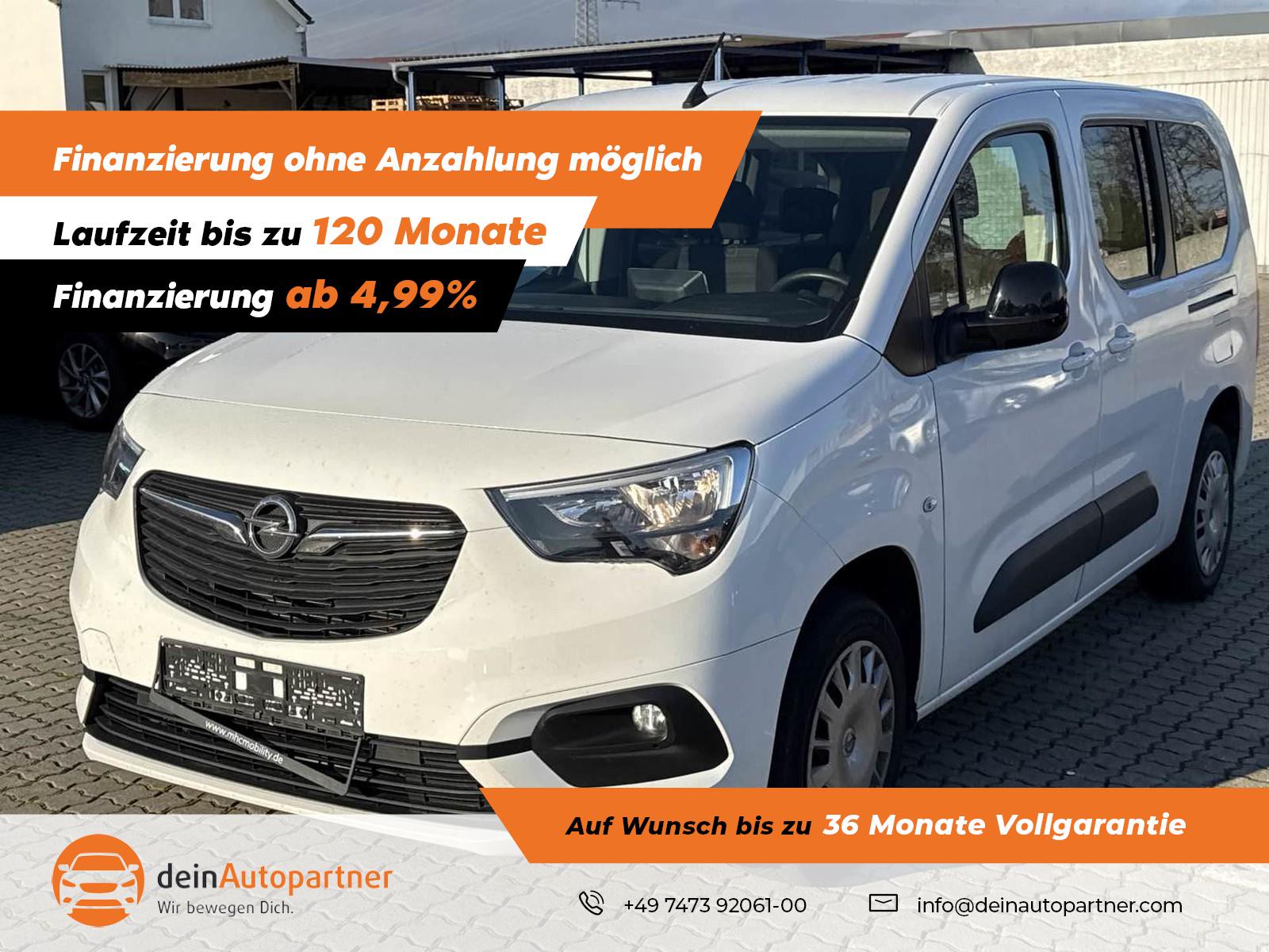 Opel Combo Life E LED/RFK/TEMPOMAT/TOUCH/Klima Elegance