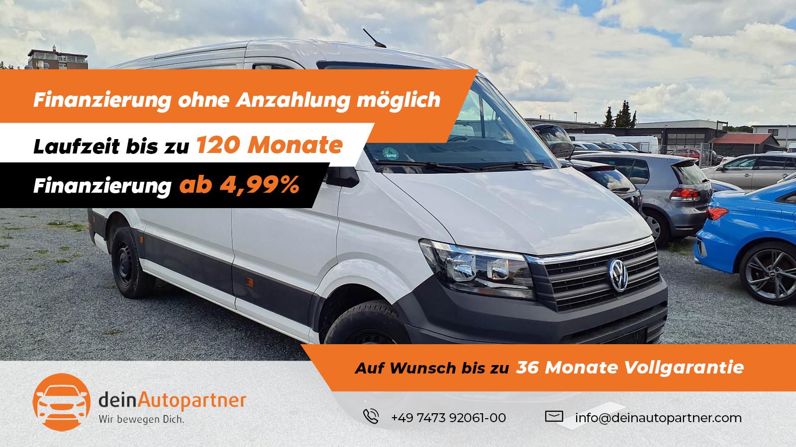 Volkswagen Crafter Kasten 35 MR 2,0 TDI FWD/DAB/RFK/TEMPOMAT