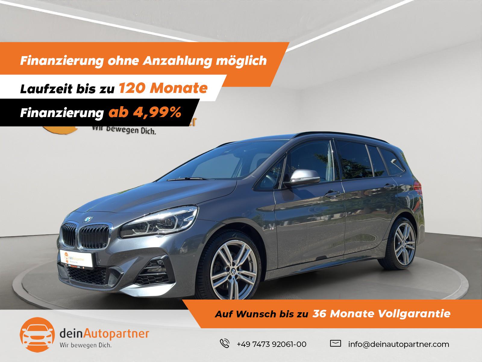 BMW 218i GT M Sport NAVI/LED/LEDER/AHK/PDC/SHZ