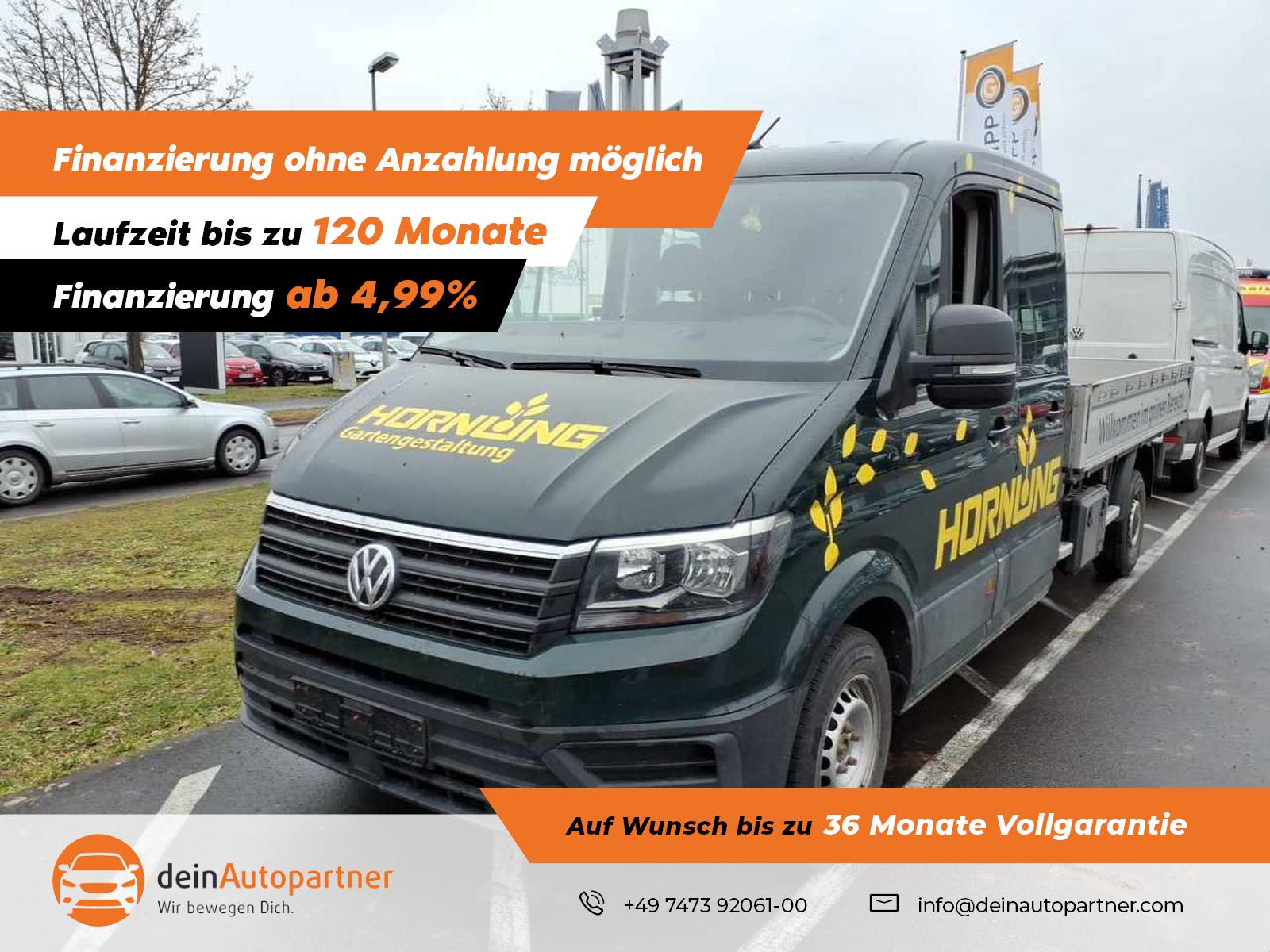 Volkswagen Crafter Pritsche  35 DOKA lang FWD AHK/STHZ/LANE/DAB
