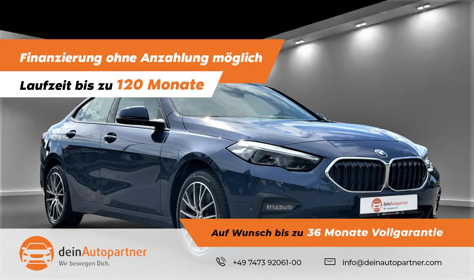 BMW 220d xDrive Gran Coupé Navi LED Tempo. PDC Rfk