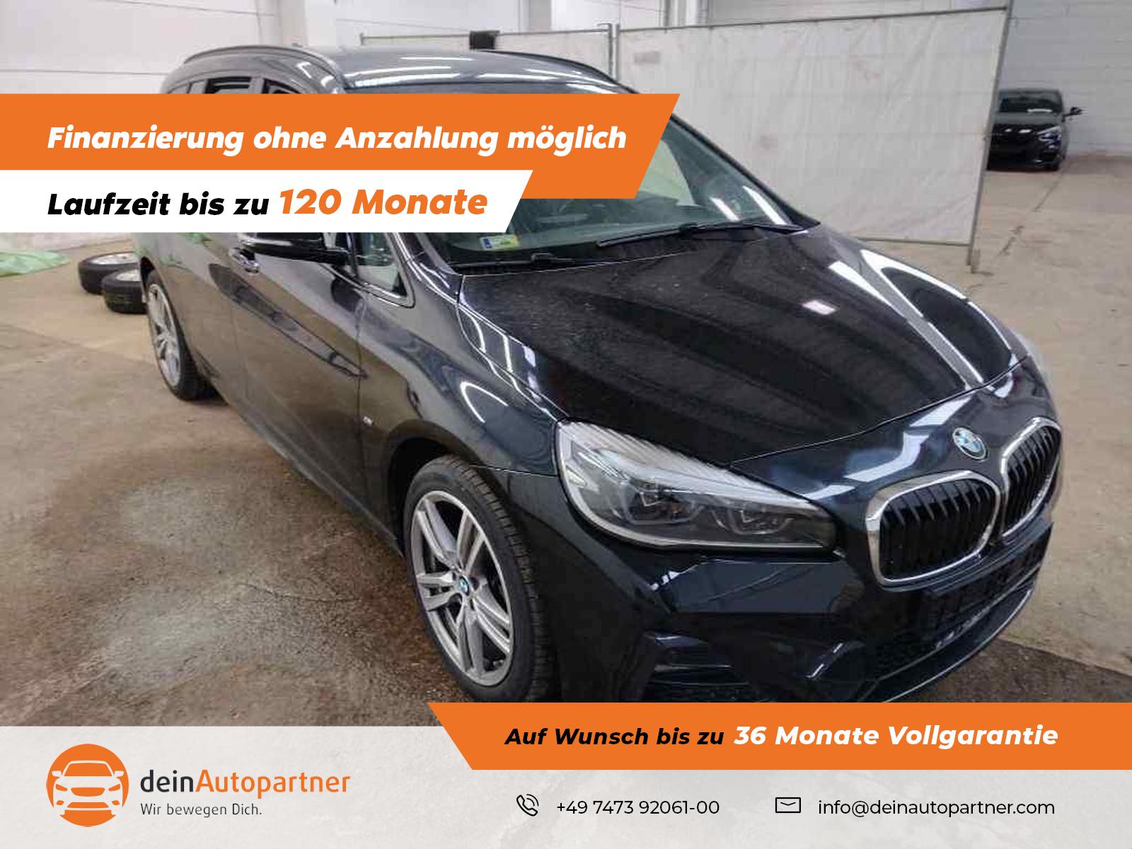 BMW 216i GT M Sport 7 Sitzer LED Navi AHK LEDER