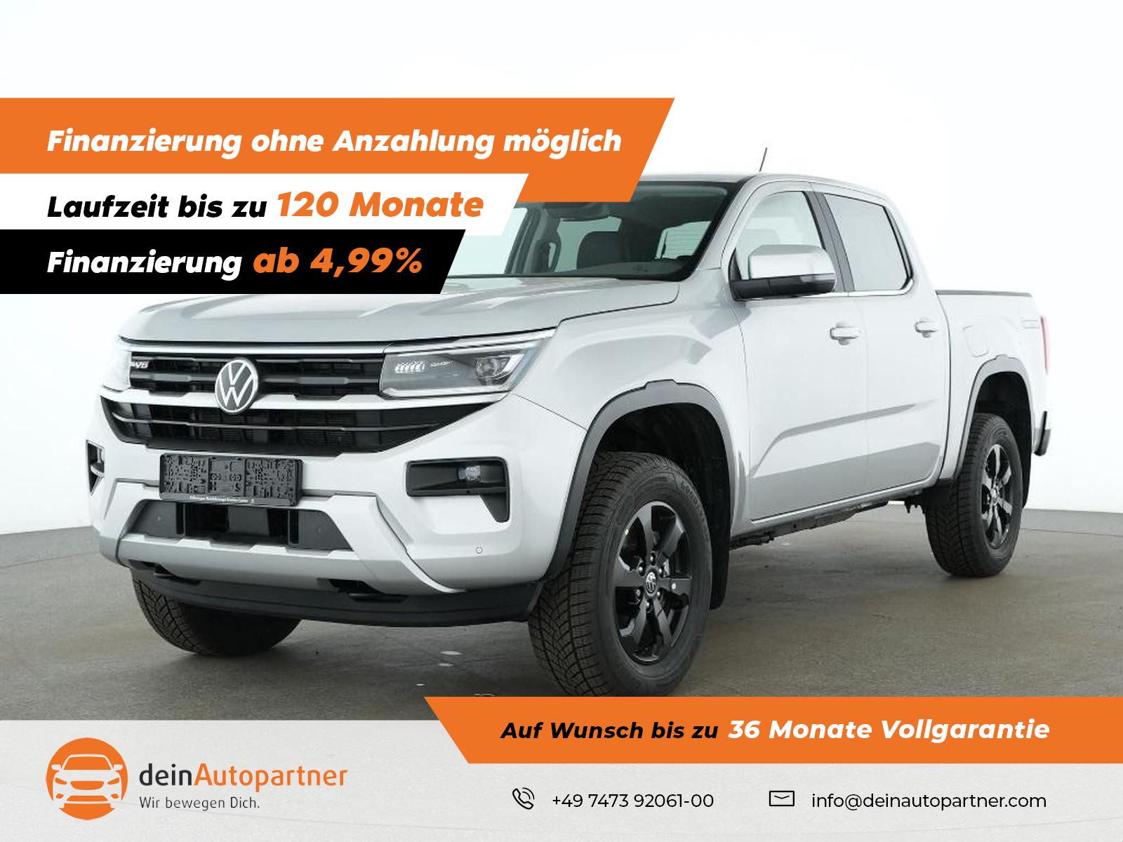 Volkswagen Amarok 3.0TDI Style DoKa 4Motion LED/LEDER/AHK/RFK/SIDE/LANE/VIRTUAL COCKPIT