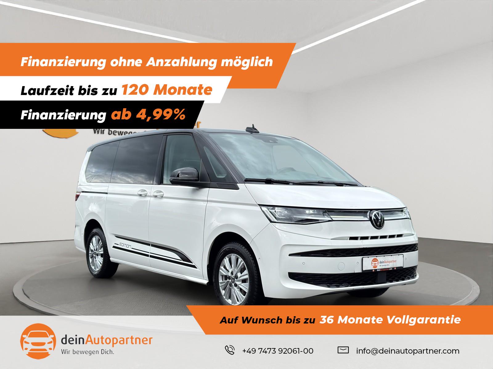 Volkswagen T7 Multivan Edition LÜ LED/LEDER/STHZ/HUD/PANO/AHK/ACC
