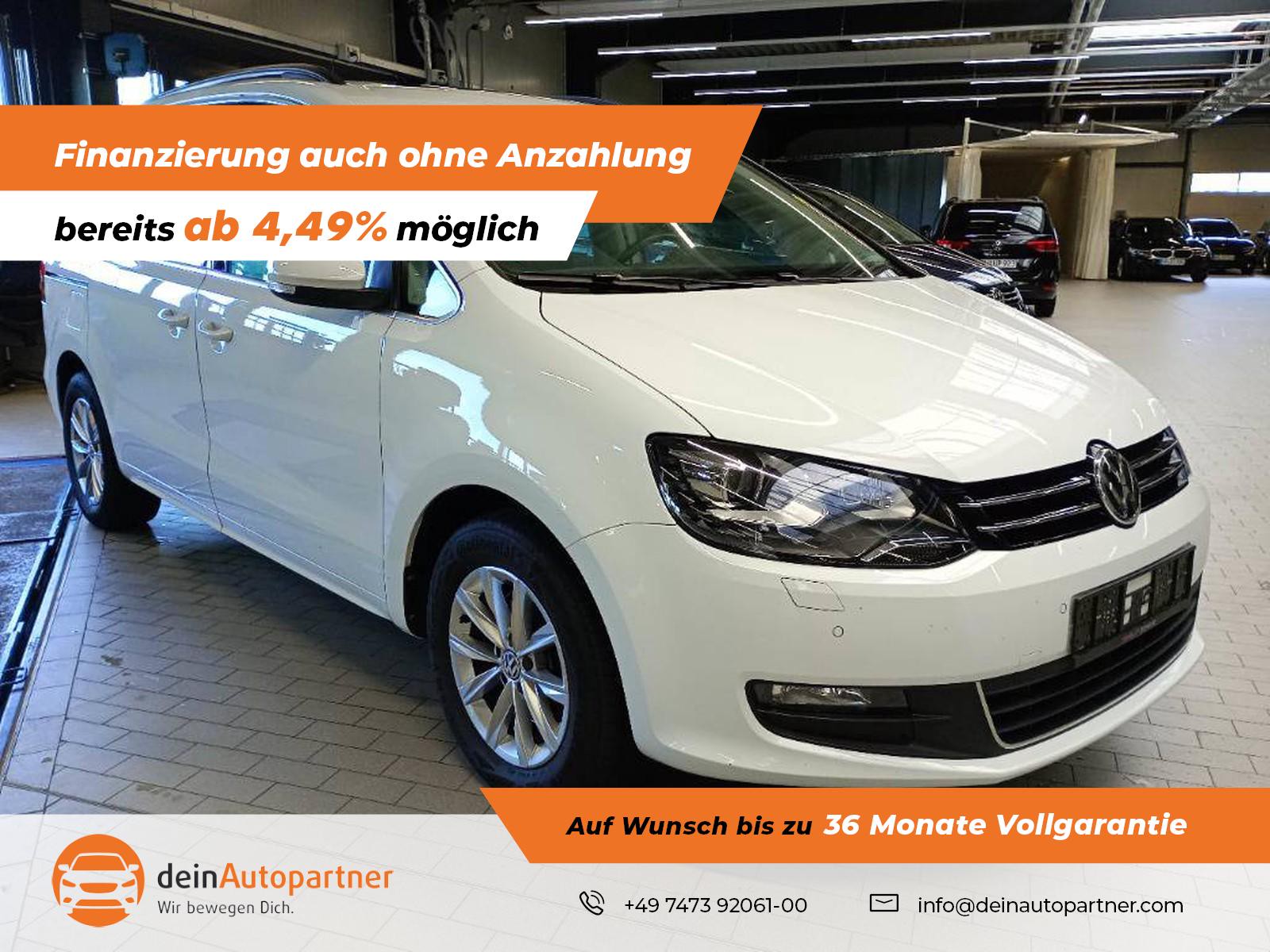 Volkswagen Sharan 1.4 TSI 7 Sitze Navi Pano Xenon AHK ACC Rfk