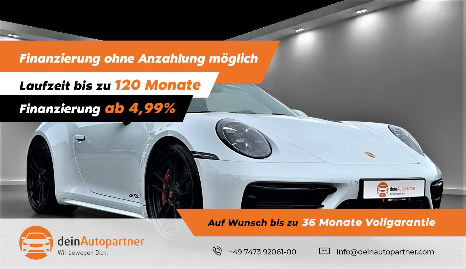Porsche 992 911 Carrera 4 GTS Cabriolet Matrix/Carbon/Approved 04.2025
