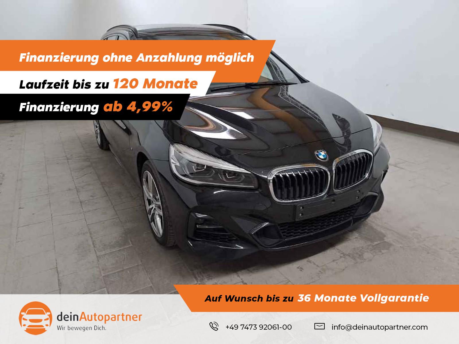 BMW 218 Gran Tourer M Sport LED Navi Leder UVP 46.430 €