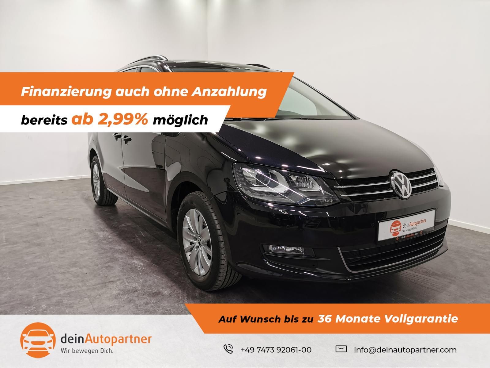 Volkswagen Sharan 2.0 TDI 7 Sitze Navi St.Hzg. Xenon Rfk