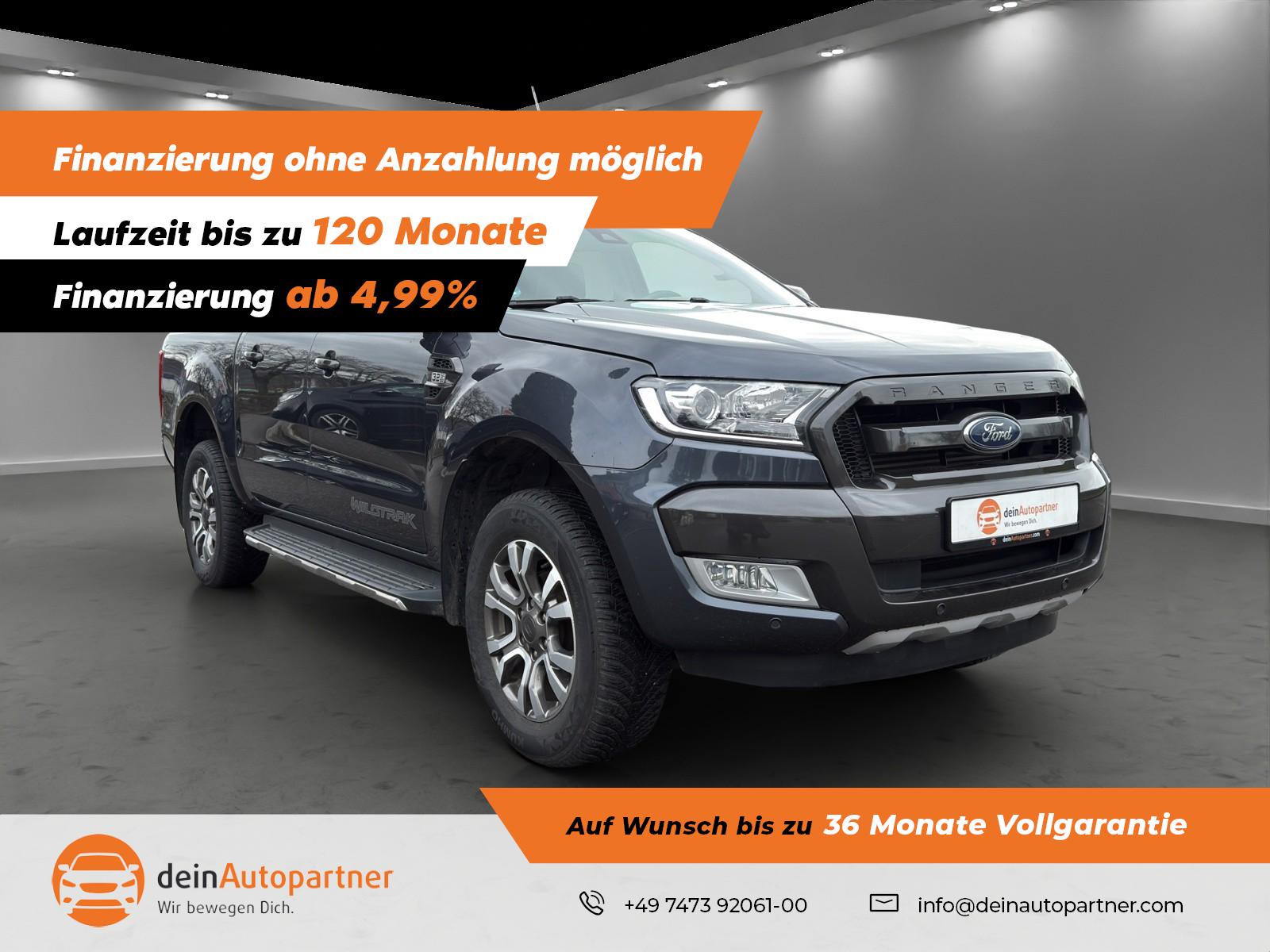 Ford Ranger Wildtrak DoKa 4x4 STHZ/RFK/AHK/Bi-Xenon/LANE/