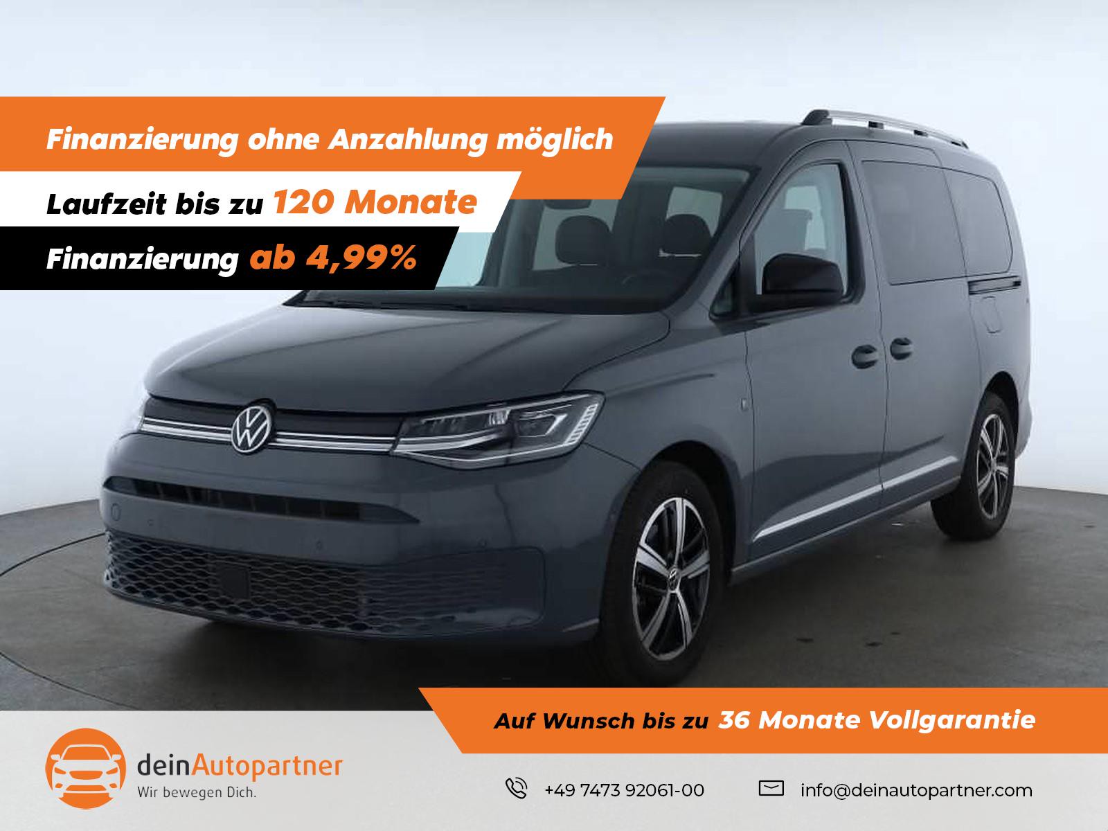 Volkswagen Caddy 1.5 TSI STYLE (7-Si.) Maxi/ACC/LED/NAV/CARPLAY/Leder