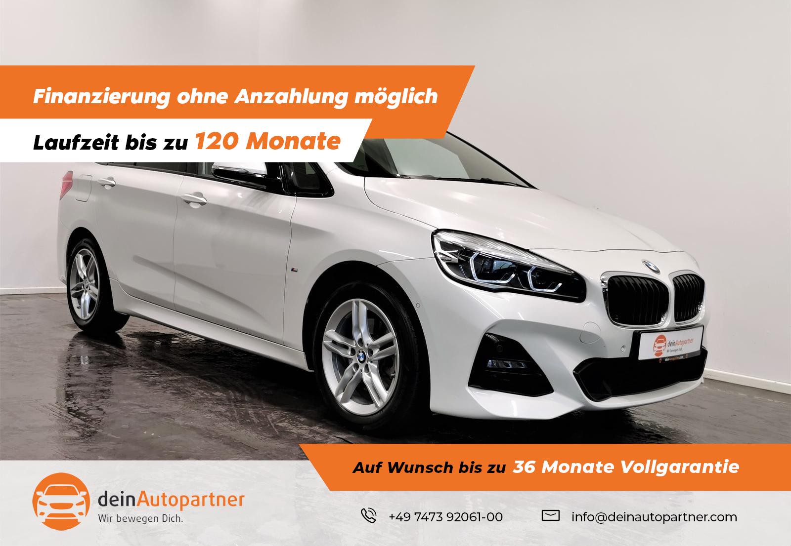 BMW 218i GT M Sport Leder Navi AHK LED UVP: 46.450