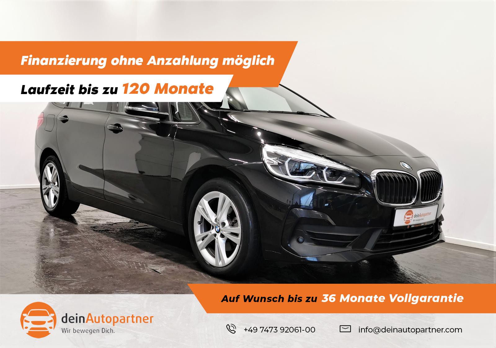 BMW 216i GT 7 Sitze LED Shz Navi PDC