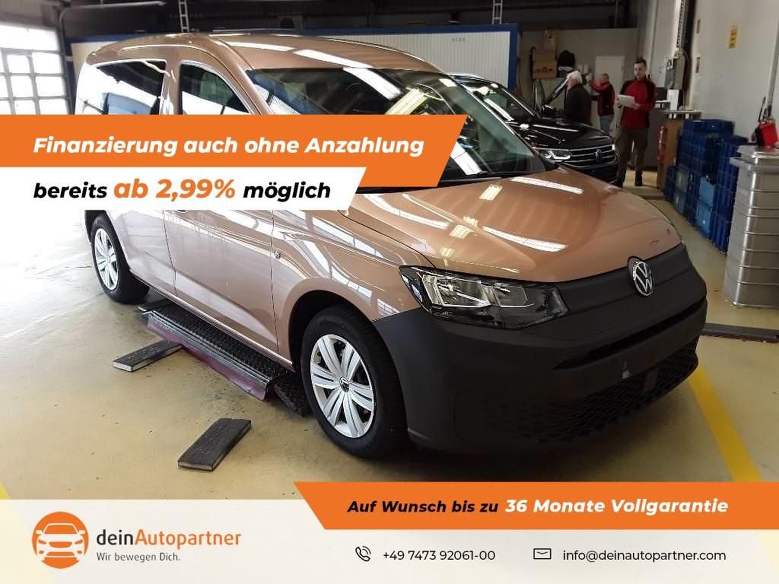 Volkswagen Caddy 2.0 TDI Klimaa. PDC Winter Pak. Compos.