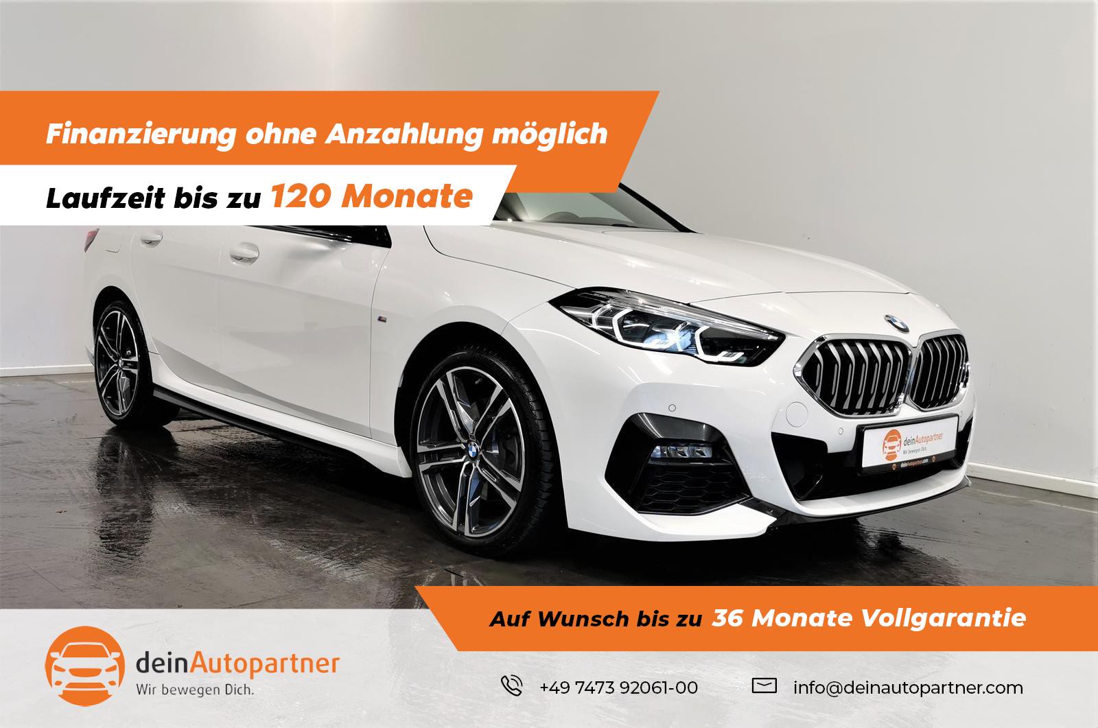 BMW 218i Gran Coupe M Sport Leder Navi AHK DAB
