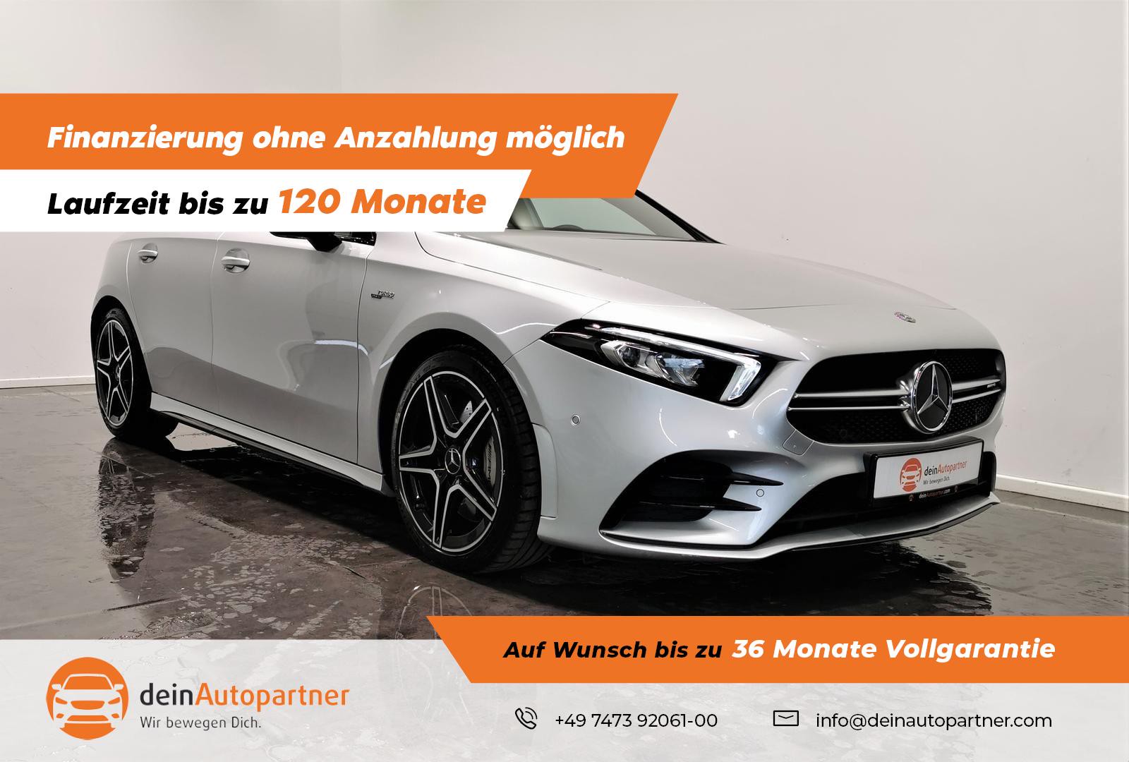 Mercedes-Benz A35 AMG 4M Navi Pano ACC LED Night MBux Rfk
